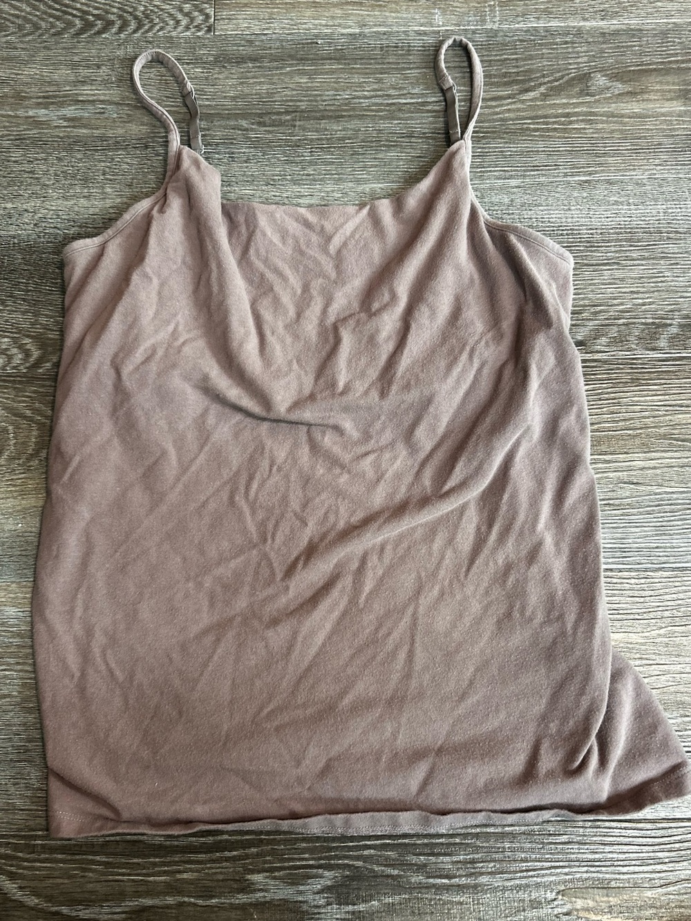 Oscar de la Renta Mauve Spaghetti Strap Camisole